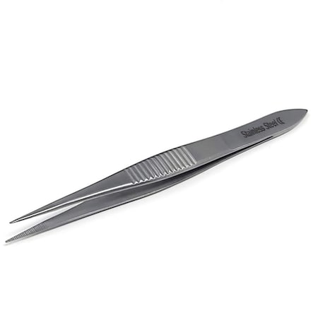 A2Z Scilab Splinter Tweezers, Stainless Steel 3.5L, Silver A2Z-ZR908
